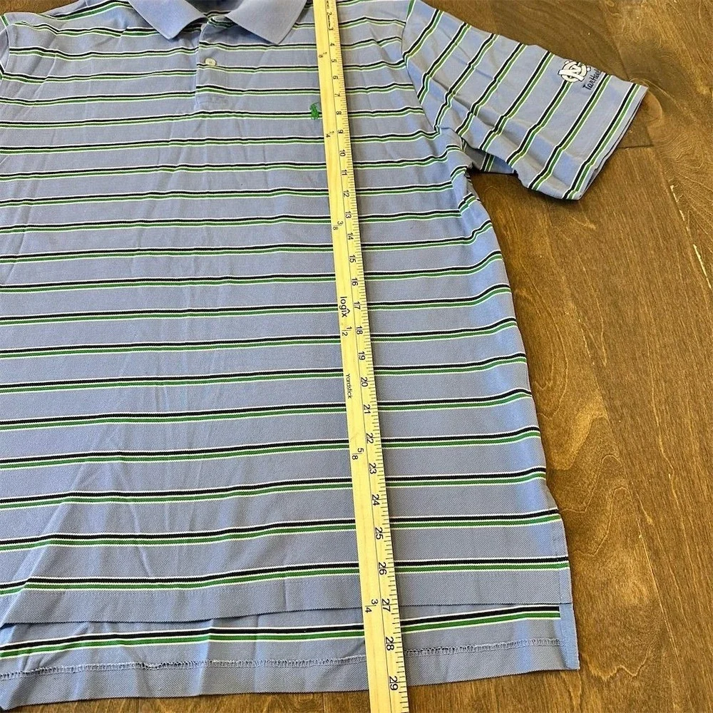 Ralph Lauren Men's Striped Polo Shirt Multicolor Size L Golf‎ Casual